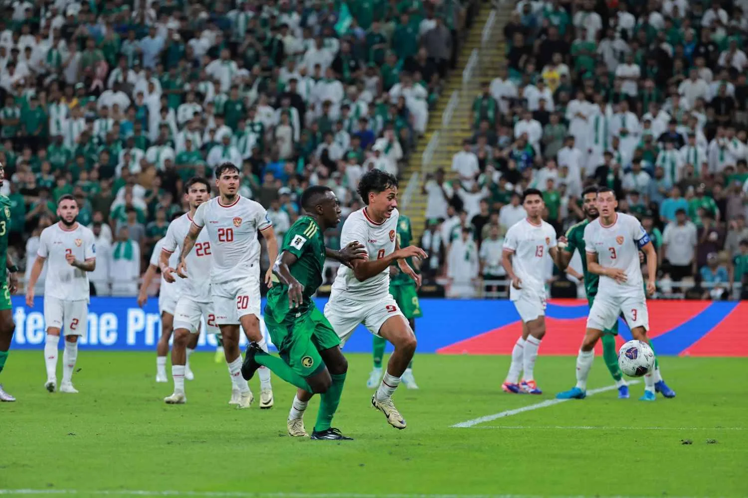 AFC Asian Qualifiers™ - Road to 26 - Arab Saudi Imbang 1-1 Lawan Indonesia di King Abdullah Sports City Stadium - EPOCHSTREAM