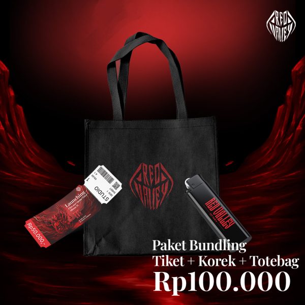 Gala Premiere Music Video Red Valley Ticket Tote Bag Korek