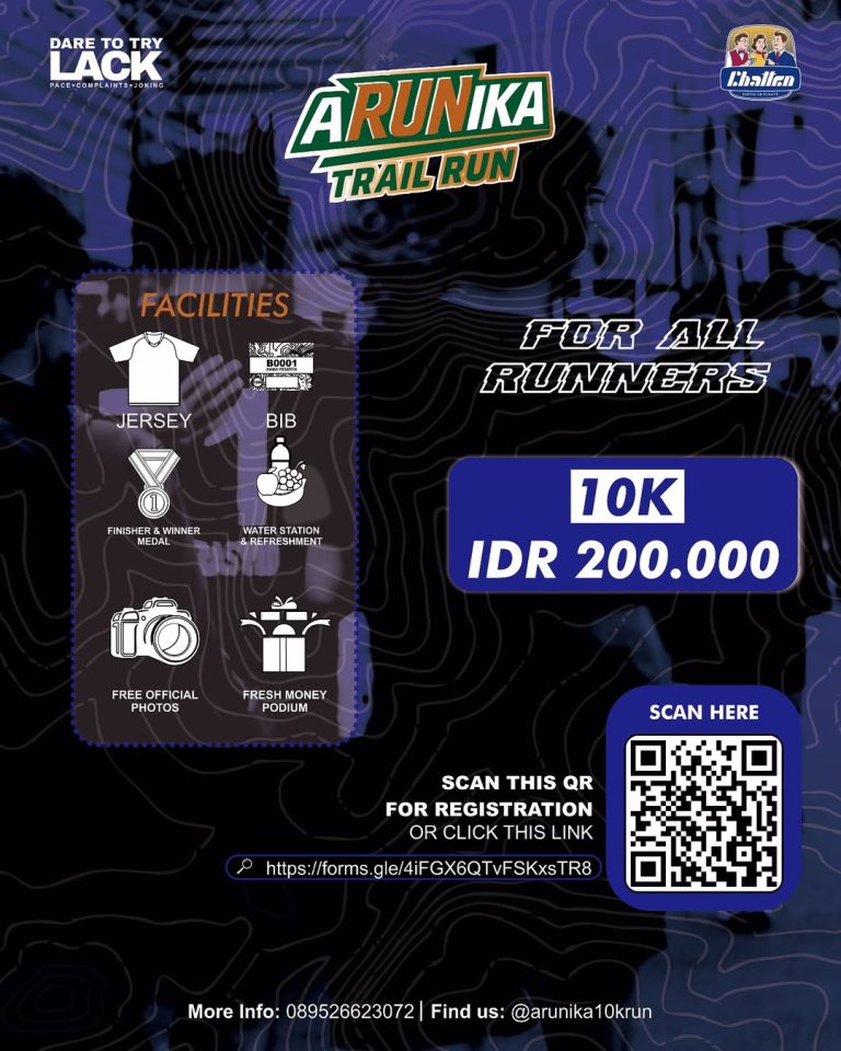 Facilities aRUNikaTrailRun 10K - Chatten Cafe x Dare To Try Lack (DT2L)