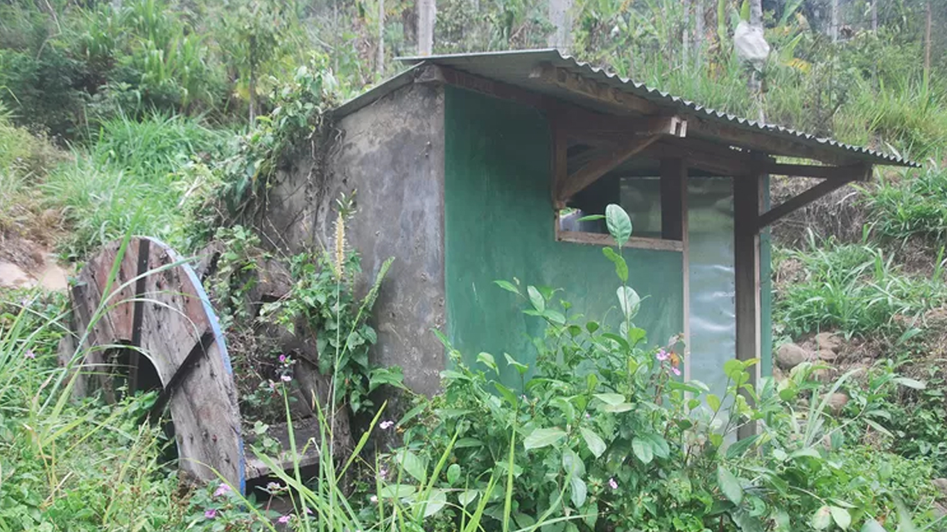 Kincir Air di Dusun Sumber Kapong Desa Andungbiru Kabupaten Probolinggo