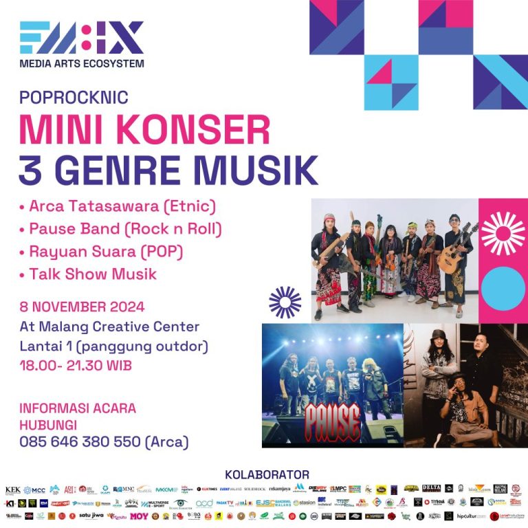 Poprocknic Mini Konser 3 Genre Musik