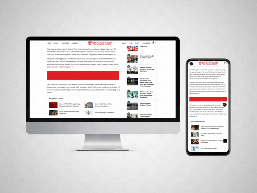 ARTICLE ADS BANNER (728X90) - EPOCHSTREAM