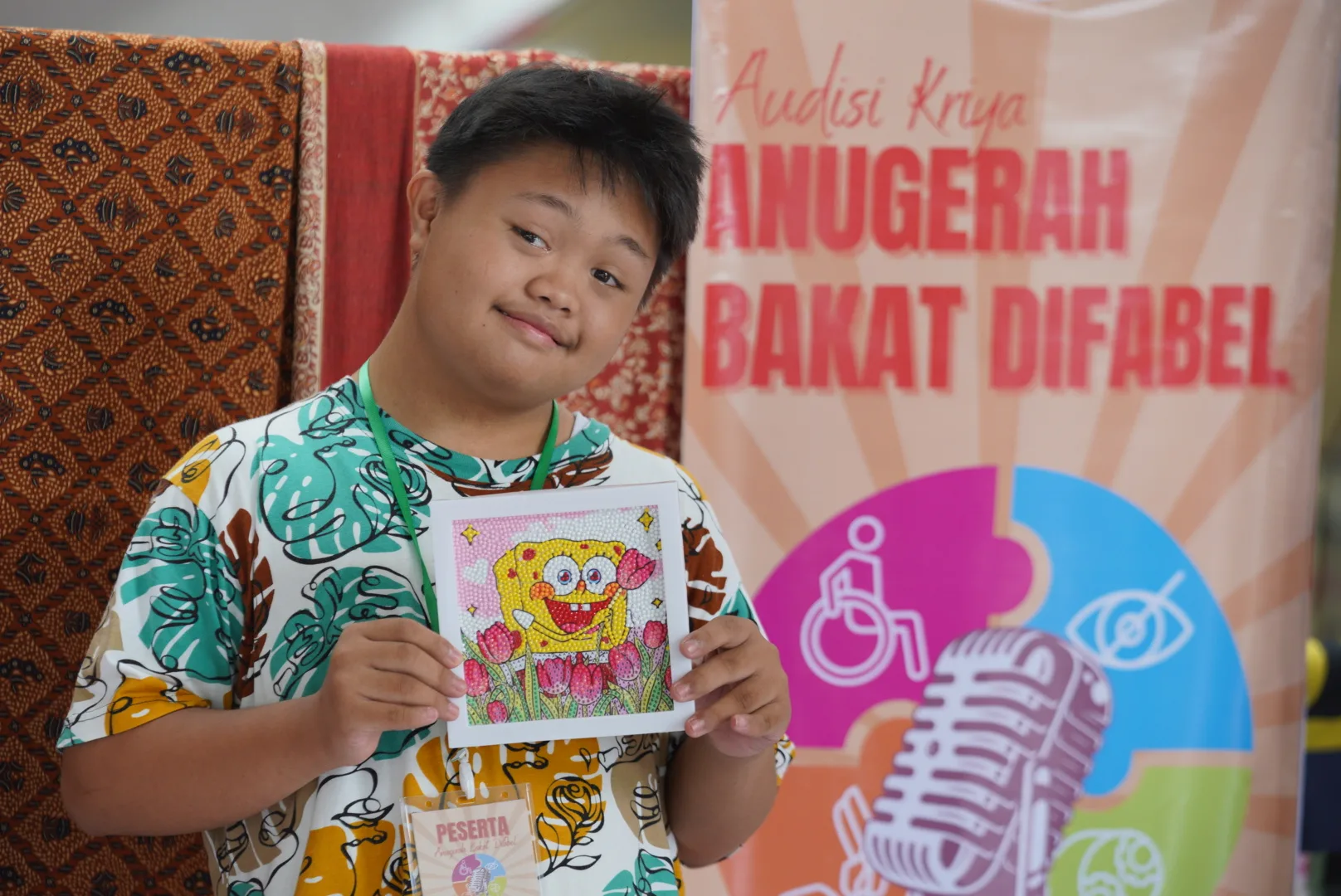 Audisi Kriya Difabel saat Gelaran FMIX di MCC Foto by Anom Harya