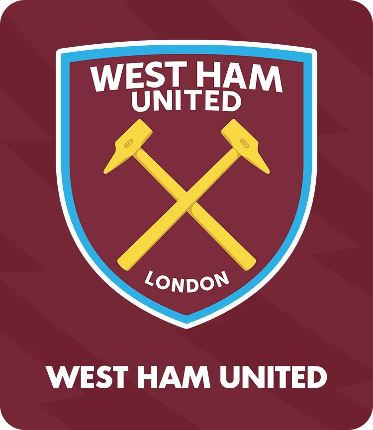 LOGO WEST HAM UNITED - PREMIER LEAGUE - EPOCHSTREAM