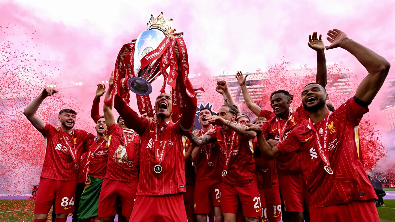 Liverpool FC - Juara Premier League 2024-2025 - EPOCHSTREAM