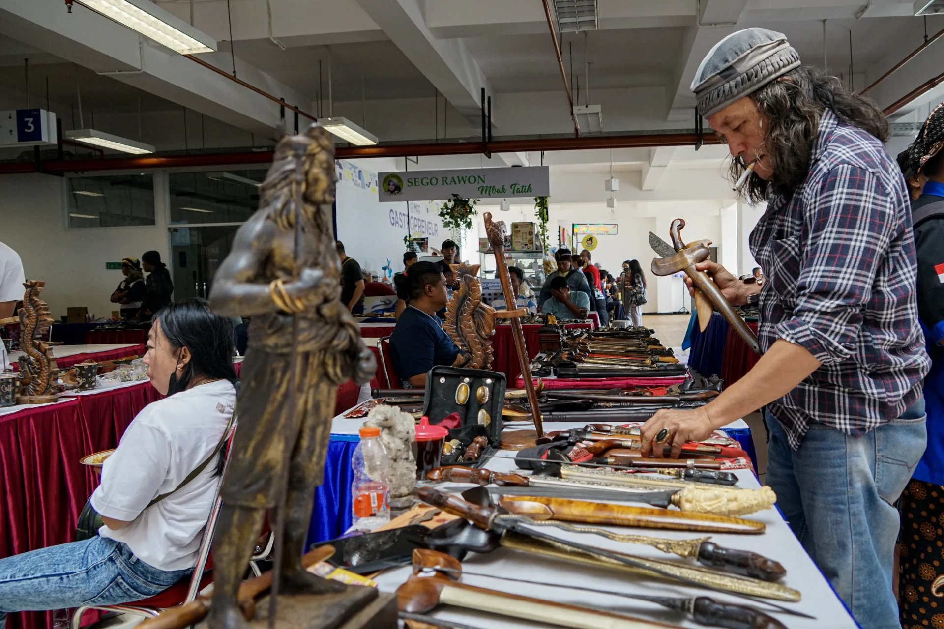 Pameran Keris selama Gelaran FMIX di MCC Foto by Apry Aje