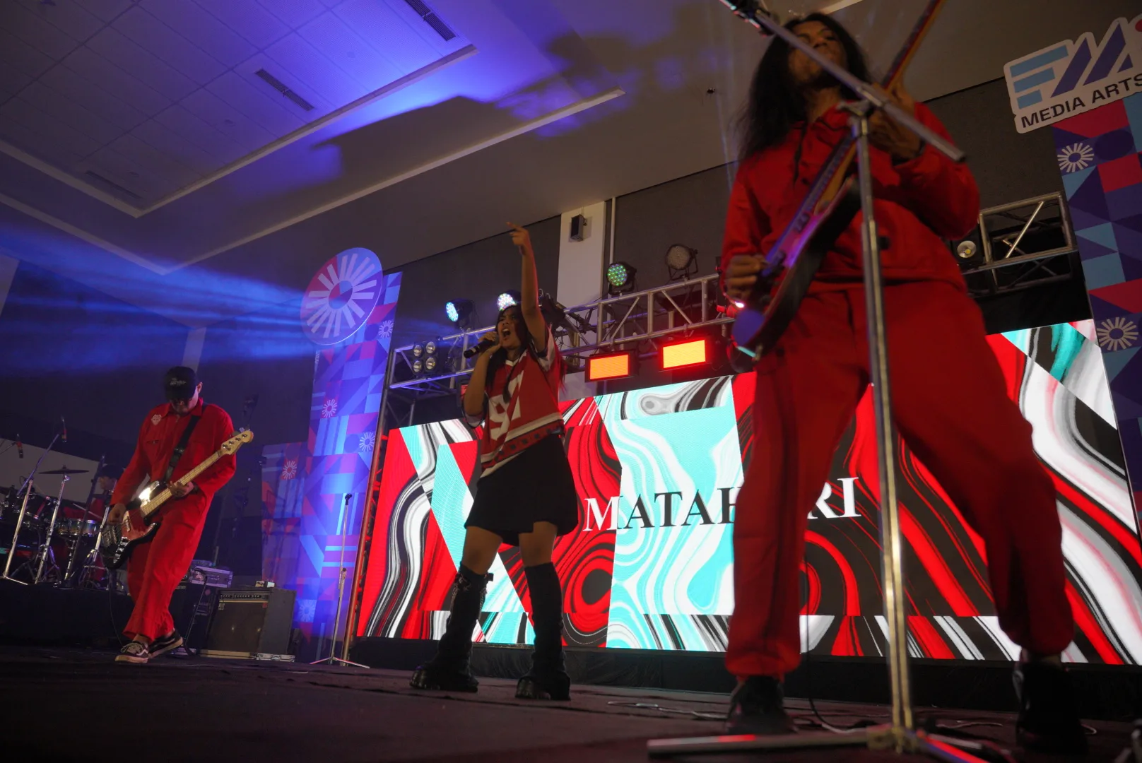 Red Valley Tampil saat Gelaran FMIX di MCC Foto by Anom Harya