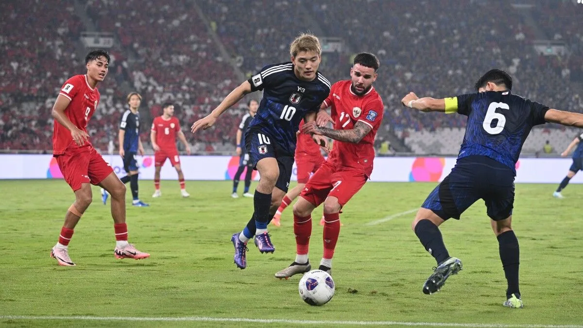 AFC Asian Qualifiers™ – Road to 26 - Indonesia Dibantai Jepang 0-4 di SUGBK