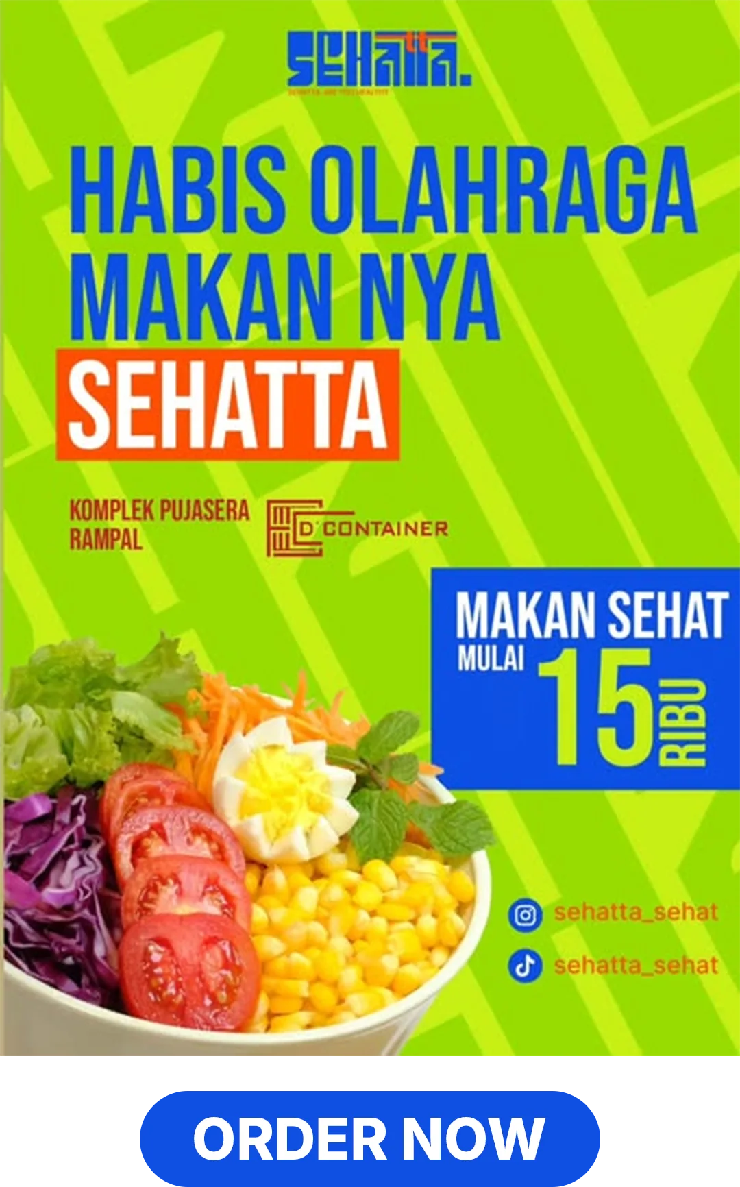 Habis Olahraga, Makannya SEHATTA di Kompleks Pujasera Rampal, Kota Malang - Sidebar Ads Banner by EPOCHSTREAM