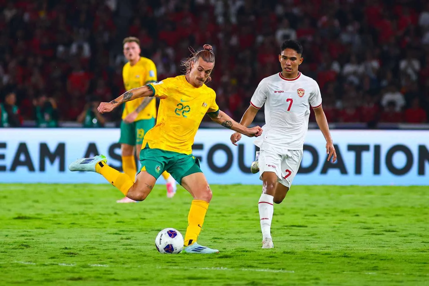 Indonesia Harus Puas Bermain Imbang 0-0 saat Menjamu Australia dalam pertandingan kedua Grup C AFC Asian Qualifiers™ – Road to 26 di SUGBK - EPOCHSTREAM