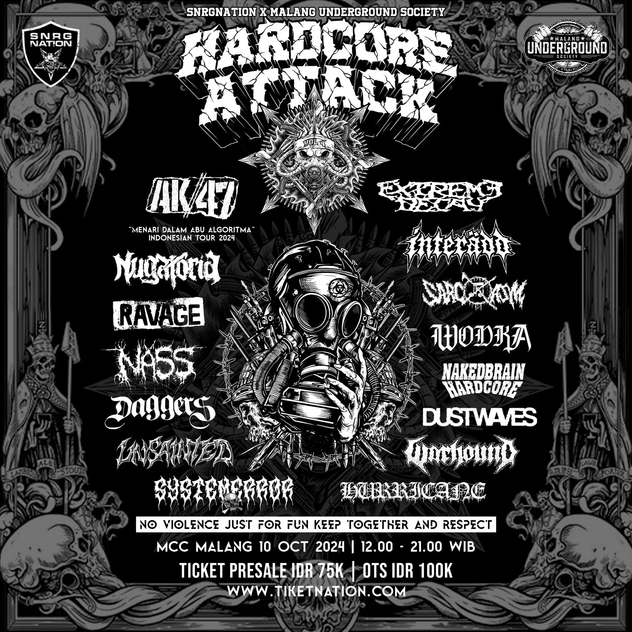 Jangan Lewatkan! HARDCORE ATTACK VOL.4 akan Digelar di MCC Kota Malang - EPOCHSTREAM