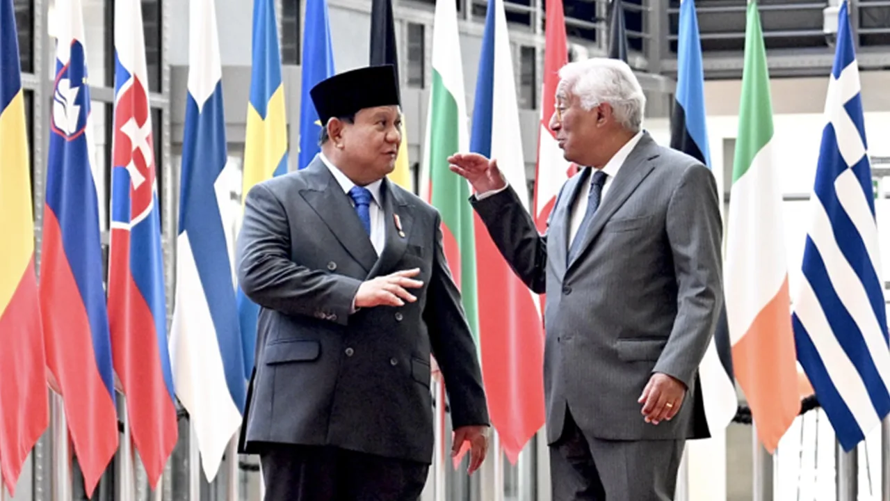 Prabowo Temui Presiden Dewan Eropa di Belgia - EPOCHSTREAM
