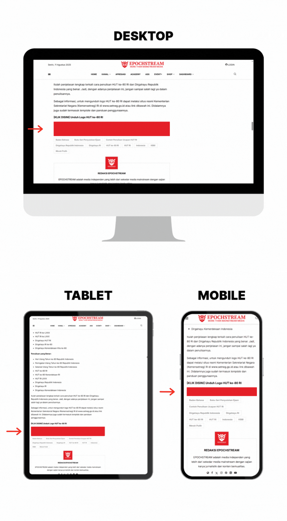 EX ARTICLE ADS BANNER DINAMIS ADS by EPOCHSTREAM