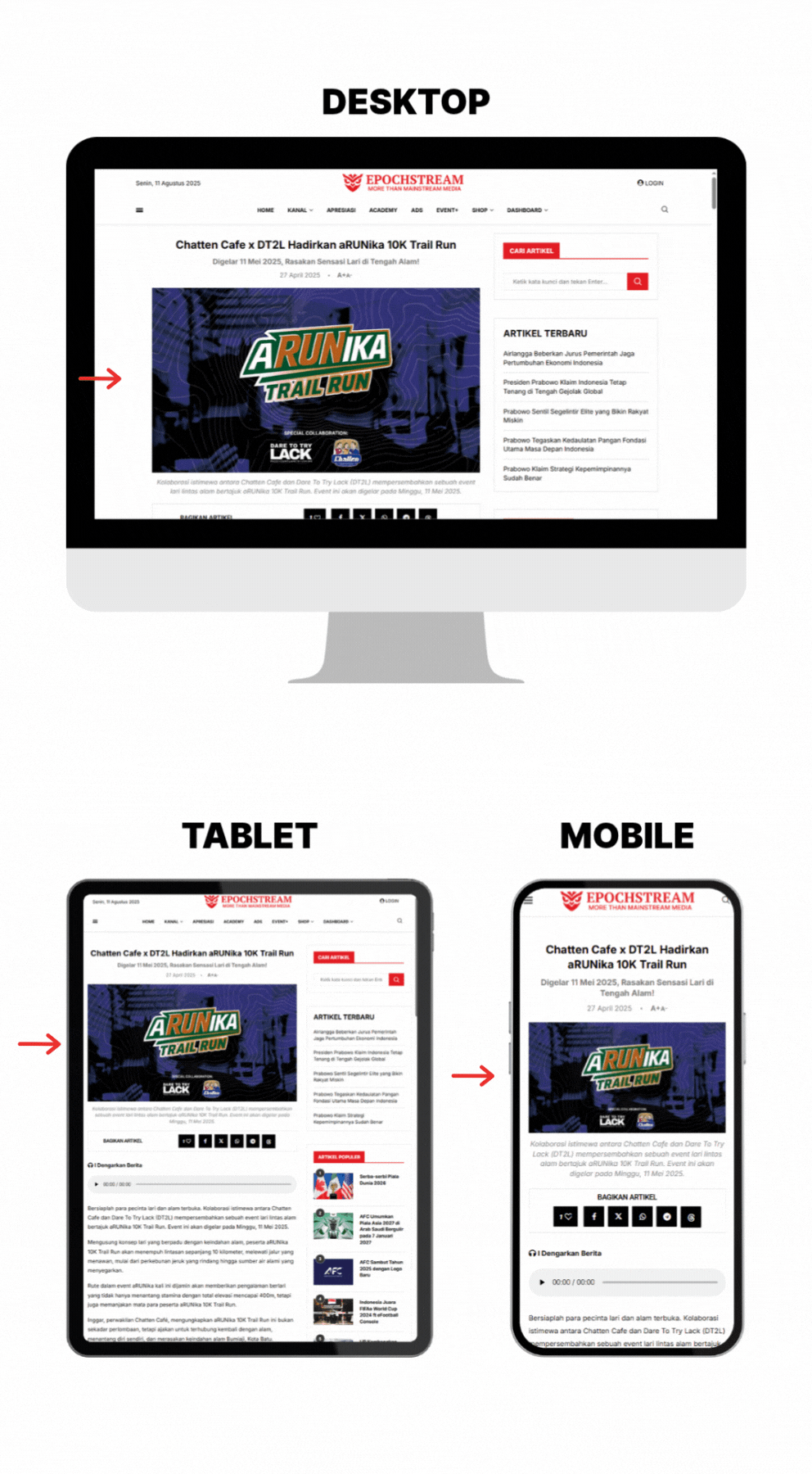 EX ARTIKEL ADVERTORIAL - ADS by EPOCHSTREAM