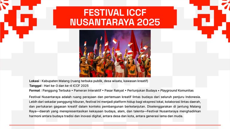 FESTIVAL ICCF NUSANTARAYA 2025 - ICCF 2025 - NUSANTARAYA - EPOCHSTREAM