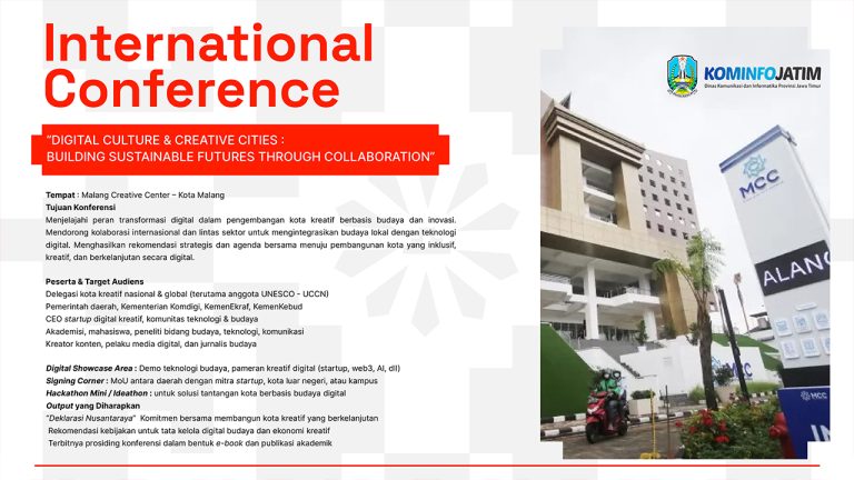 INTERNATIONAL CONFERENCE DI MCC KOTA MALANG - ICCF 2025 - NUSANTARAYA - EPOCHSTREAM