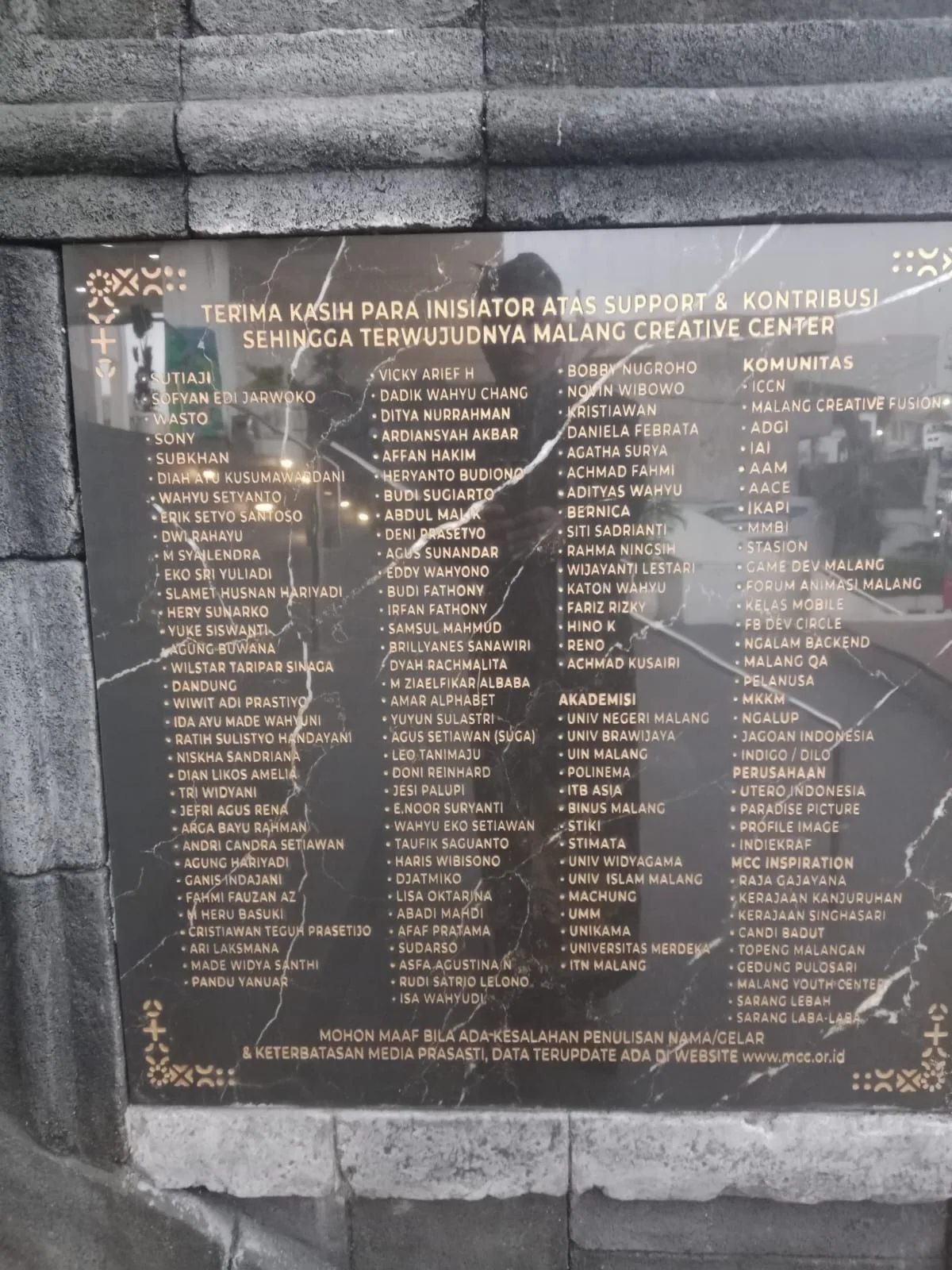 Inisiator Berdirinya MCC di Kota Malang - EPOCHSTREAM