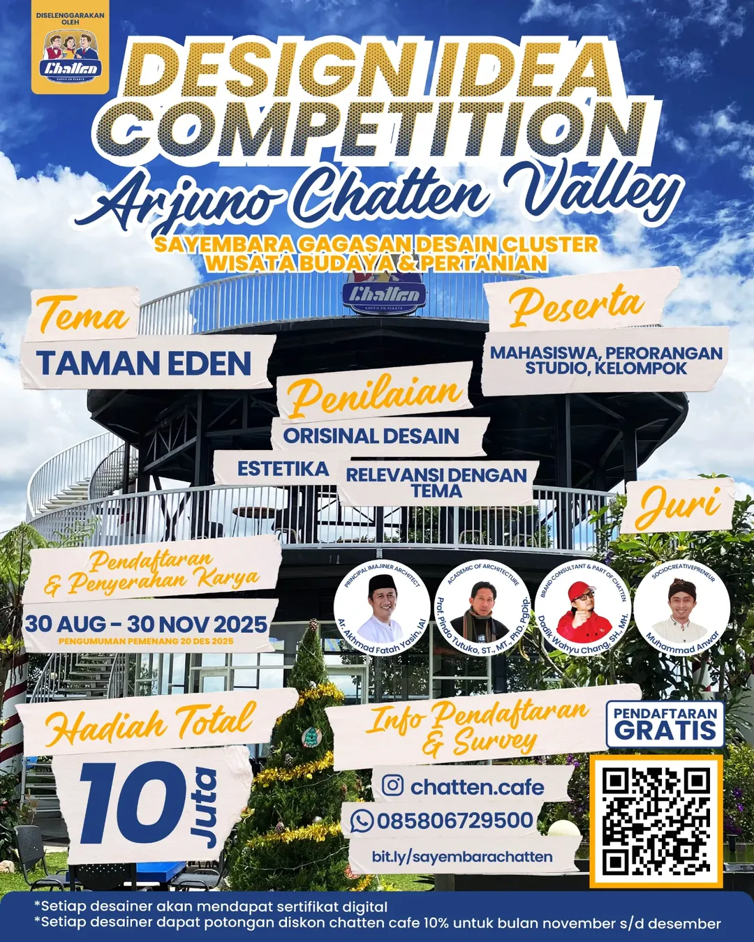 Chatten Cafe Gelar Sayembara Desain Bertema Taman Eden 1 EPOCHSTREAM