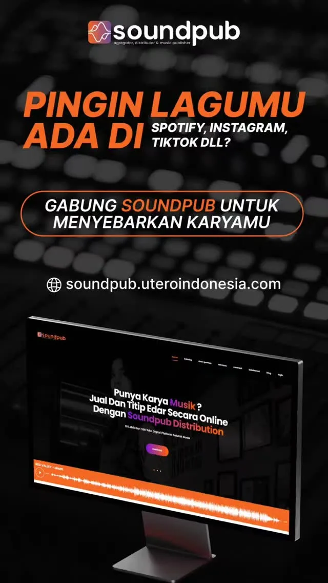 Gabung SOUNDPUB Jika Ingin Lagu Mu Ada di Seluruh Digital Platform Musik EPOCHSTREAM