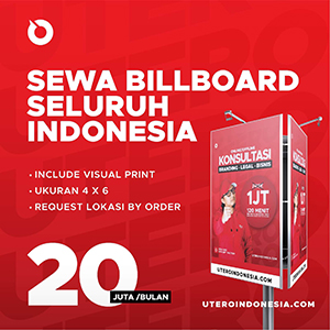 Ads Banner Sewa Billboard Seluruh Indonesia UTERO Indonesia EPOCHSTREAM | EPOCHSTREAM