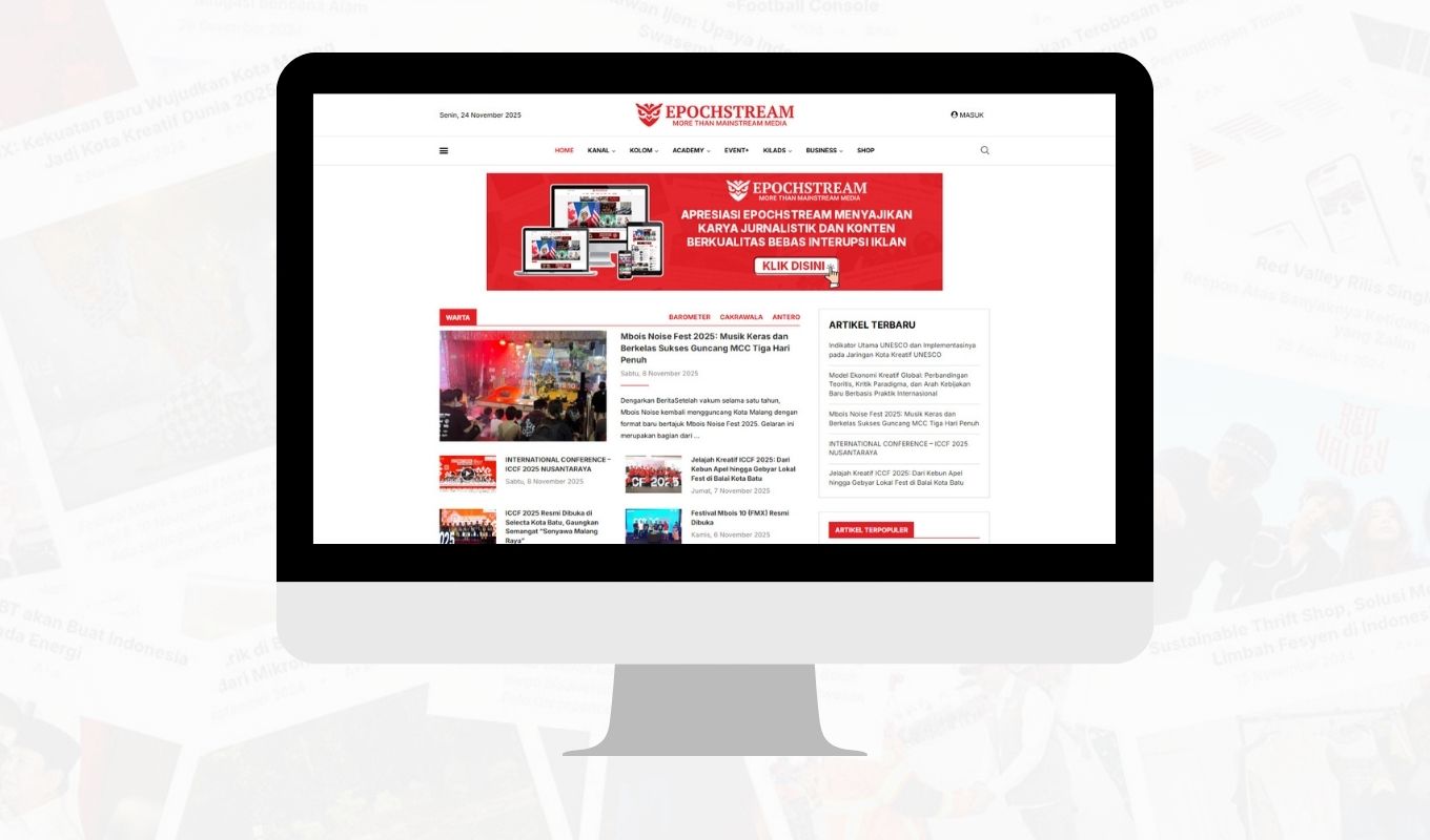 CONTOH BILLBOARD ADS BANNER BUSINESS by EPOCHSTREAM | EPOCHSTREAM