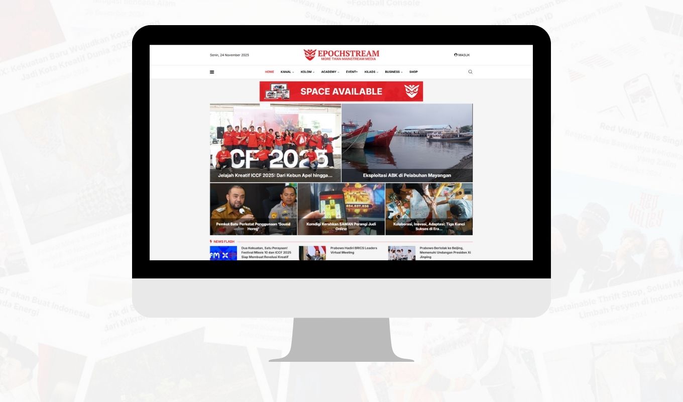 CONTOH LEADERBOARD ADS BANNER - BUSINESS by EPOCHSTREAM