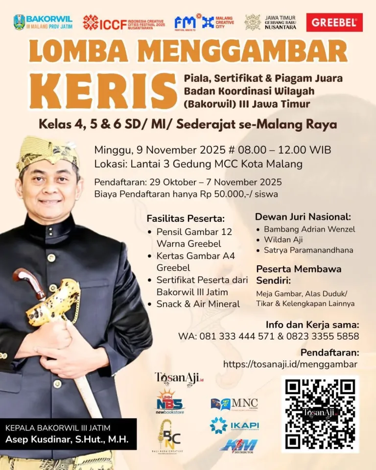 LOMBA MENGGAMBAR KERIS - FESTIVAL MBOIS 10 (FMX)
