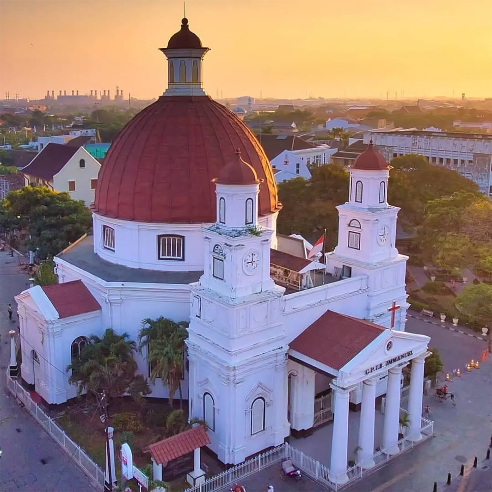 Gereja Blenduk atau GPIB Immanuel Semarang - EPOCHSTREAM
