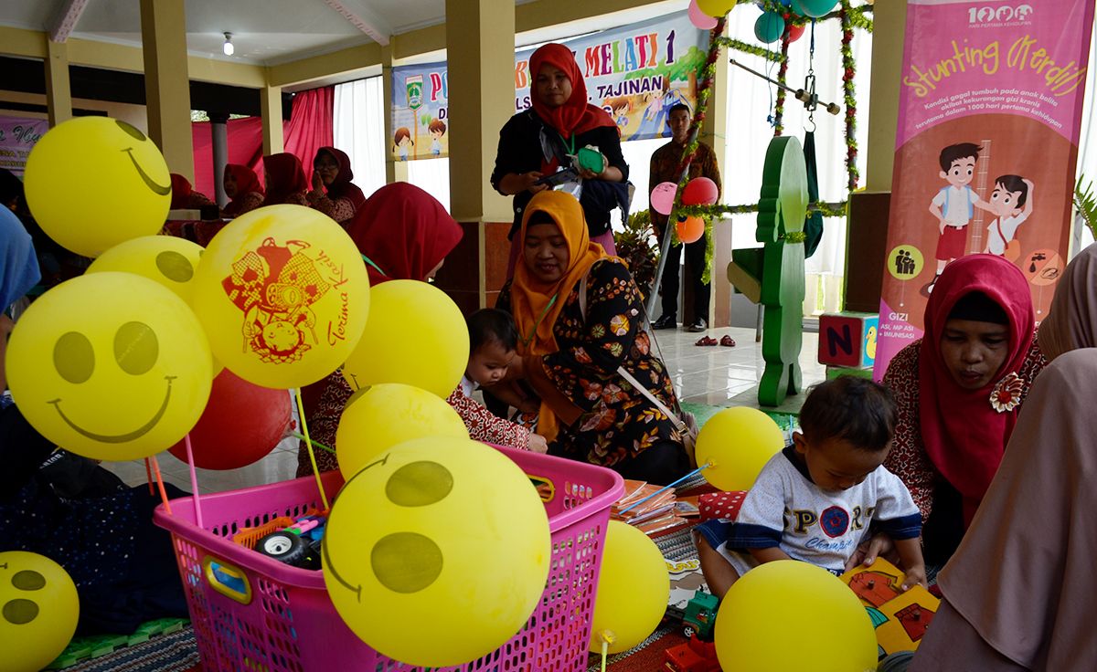 Kegiatan Posyandu di Tajinan - Kabupaten Malang untuk Menurunkan Angka Stunting - Epochstream