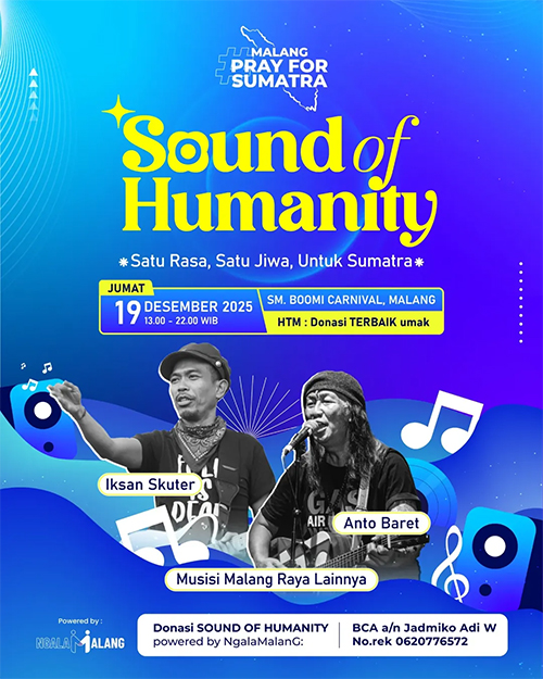 Sound of Humanity Satu Rasa Satu Jiwa Untuk Sumatra EPOCHSTREAM 1 | EPOCHSTREAM