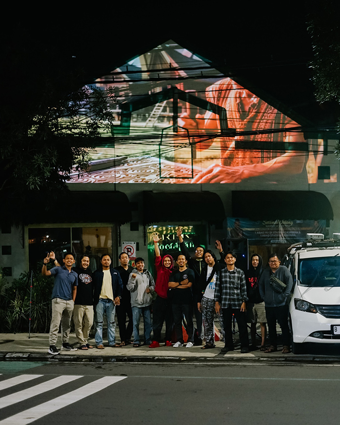 MCF Sulap Eks Toko Roti “Delicious” Jadi Kanvas Digital Media Arts - EPOCHSTREAM