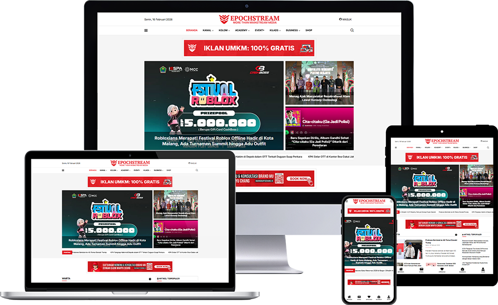 MOCKUP EPOCHSTREAM - MORE THAN MAINSTREAM MEDIA