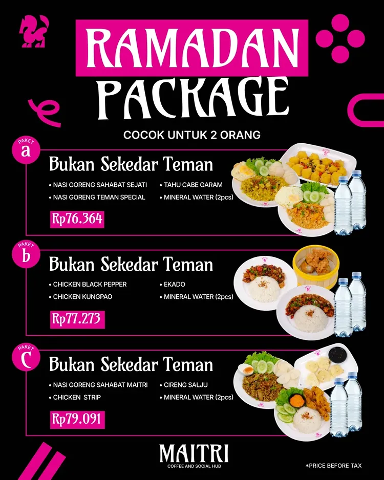 Ramadan Pakcage 02 Maitri Coffee Social Hub BUSINESS by EPOCHSTREAM | EPOCHSTREAM